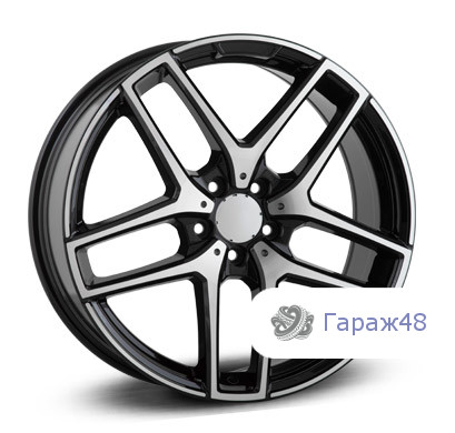 LegeArtis Concept-MR531 R21 / 11J PCD 5x112 ET 38 ЦО 66.6 Литые Черный с полированной лицевой поверхностью